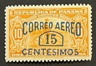Travelstamps  Panama Stamp Scott  c3 - 1929 - 15 Overprint On 10c Mogh