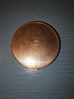 Vintage 1960 s Max Factor Hollywood Brass Starburst Compact W mirror     