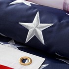 American Flag Embroidered Stars Usa Flags 150d Heavy Duty Us Flag Brass Grommets