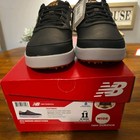 New Balance Men s 574 Greens Golf Shoes Black Size 11 2e Wide  Nbg574gbk