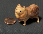 Vintage Hagen Renaker Pomeranian Dog  Miniature Figurine 1 25 