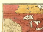 Historic Revolutionary War Map - French Possessions - Londres 1763 - 23 X 41 87