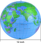 Coopay Inflatable Globe Pvc World Globe Inflatable Earth Beach Ball For Beach Pl