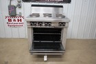 Garland Ss686 Sentry Series 6 Sealed Burner Electric Restaurant Range W  Oven