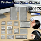 100 Pcs bag Opp Stamp Bags  16 Models   1600 Pcs For Stamp   Coin Storage  Us