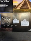2025 United Airlines Global Services Carbon Fiber Luggage Tag Set Of 2 Mexico 
