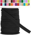 Black Maxi Piping Bias Tape With Welting Cord - 1 2 Inch Upholstery Piping Tr   