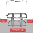 5 28 Gallons  20l Jerry Can Holder Kits Bracket Mount Gas Rack Oil Tank Fuel 2pc