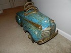 Vintage 1941 Steelcraft   Murray Chrysler Pedal Car- Barn Find-pedal Car
