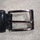 Kirkland Signature Italian Grain Leather Black Belt Men s Size 40  42 Dress Belt