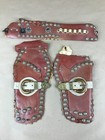 Vintage Cap Gun   Holster Parts Lot  Non-working  As-is
