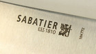 Sabatier Meat Cleaver 6  Blade Knife Stainless Steel France Black Handle Cutlery