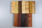 12pcs Various Wood Knife Scales pistol Handle Craftwood Blanks 6 x1-1 2 x1-3 16 