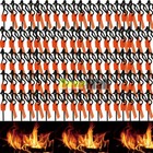 Fire Starter Flint Steel Striker Ferro Rod Waterproof Firesteel Camping Lighter