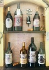 Vintage Wine Bottle Shadow Box Display Bar Den She Shed Man Cave 16 25    X 12 75   
