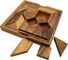 Complex Tangram - Wooden Brainteaser Puzzle