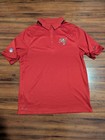 Tampa Bay Buccaneers Nike Dri Fit Polo Shirt Nfl On Field Y2k Men s Large 
