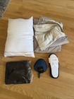 United Polaris Saks Fifth Avenue Blanket Cover Kit Pillow Throw Etc New