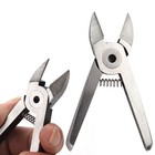 Air Pneumatic Nipper Shear Cutter Head Cutting Tool For Metal Wire Iron Copper  