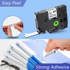 Compatible For Brother P-touch Label Maker Tz Tze 221 Tape Cartridge White 100pk