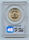 1963-d Franklin Silver Half Dollar 50c Pcgs Ms64