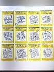 New Sealed Unused Lot Of 75 Aunt Marthas Hot Iron Transfers Embroidery