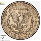 1889-cc Morgan Dollar Pcgs Vf Detail Cleaned Carson City Key Date Vf Silver  1