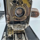 Vintage 1927 No  3a Autographic Kodak Folding Camera W  Case Collectible