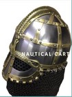 Medieval Steel Viking Vendel Helmet With Chainmail  Sca  Larp Helmet Best Gift