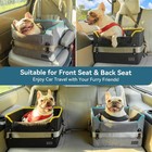 Petsfit Small Dog Booster Car Seat With Safety Buckles   Tether  Foldable