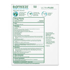 Biofreeze Block The Pain Ultraflex   Pain Relieving Patches Large   4 Ct