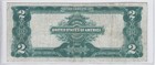 1899  2 Silver Certificate Note Mini Porthole Fr 249 Lyons Roberts 80622285