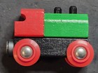 Brio Wooden Railway 33610 Red   Green Engine Train