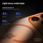 For Iphone 17 Pro Max 16 Pro 15 14 Frosted Magnetic Case Shockproof Hybrid Cover
