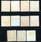 Stamps Paraguay  Scott   209-219 Mint Vlh  Complete Set  Tear On 209