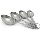 Shetler s Measuring Scoop Set  6-piece Stainless Steel Accurate Measure Spoons