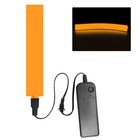 Flexible 3   24cm El Light Panel Cuttable Glowing Sheet  orange  -