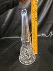 Antique 1920s-30s Model A Model T Funeral Hearse Crystal Flower Memorial Vase
