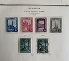 Belgium Collection On Scott Sheets Used 440  Stamps Bob  1 Of 2