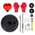 Reflex Boxing Bag W  Stand Adjustable Freestanding Speed Training Ball W glove