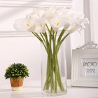 5pcs Calla Artificial Flowers Calla Lily Fake Flower Bouquet For Wedding Bouquet
