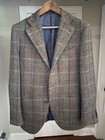 Spier And Mackay 38r Green Tweed Sport Coat