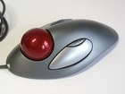 Logitech T-bc21 Trackman Usb Wired Optical Marble Mouse Trackball - Tested