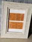 2 Lot Original Vintage 1968 Oregon State Fair Games Refreshments Coupon Tickets