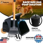 Dog Pooper Scooper With Bag Attachment - Metal Pooper Scooper Heavy Duty - Ea