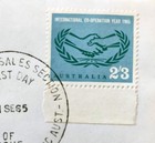 Australia -  Un - International Co-operation Year - 1965 - Fdc