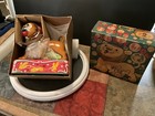 Modern Toys Tin Battery Operated Bubble Lion  Boxed 1960s Japan