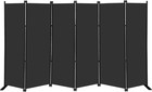 6 Panel Folding Privacy Screen 9ft Wide 6ft Tall Room Divider