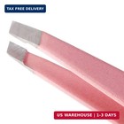 Tweezerman Exclusive Petite Tweeze Set For Eyebrows With Case Tea Rose