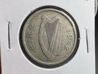 1942 Ireland 2 Florin Circulated Silver Coin Better Date A111
